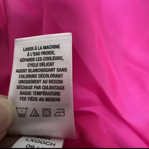 Aeropostale Women’s Size XS Black Pink Puffer Vest - Picture 9 of 10